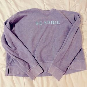 Seaside Cropped Sweatshirt